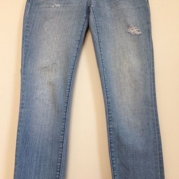 Loft Ann Taylor Low Rise Light Wash Denim Blue Skinny Jeans - Picture 16 of 16